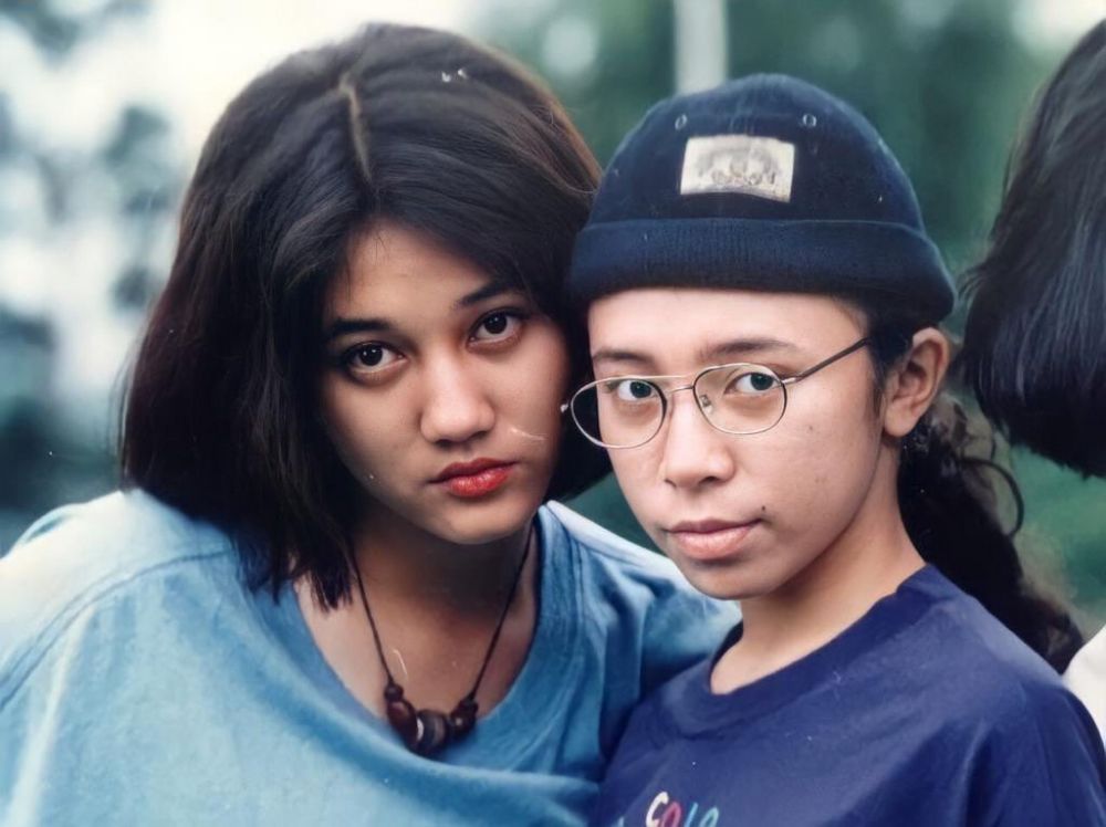  Persahabatan Nike Ardilla dan Melly Goeslaw © 2023 brilio.net