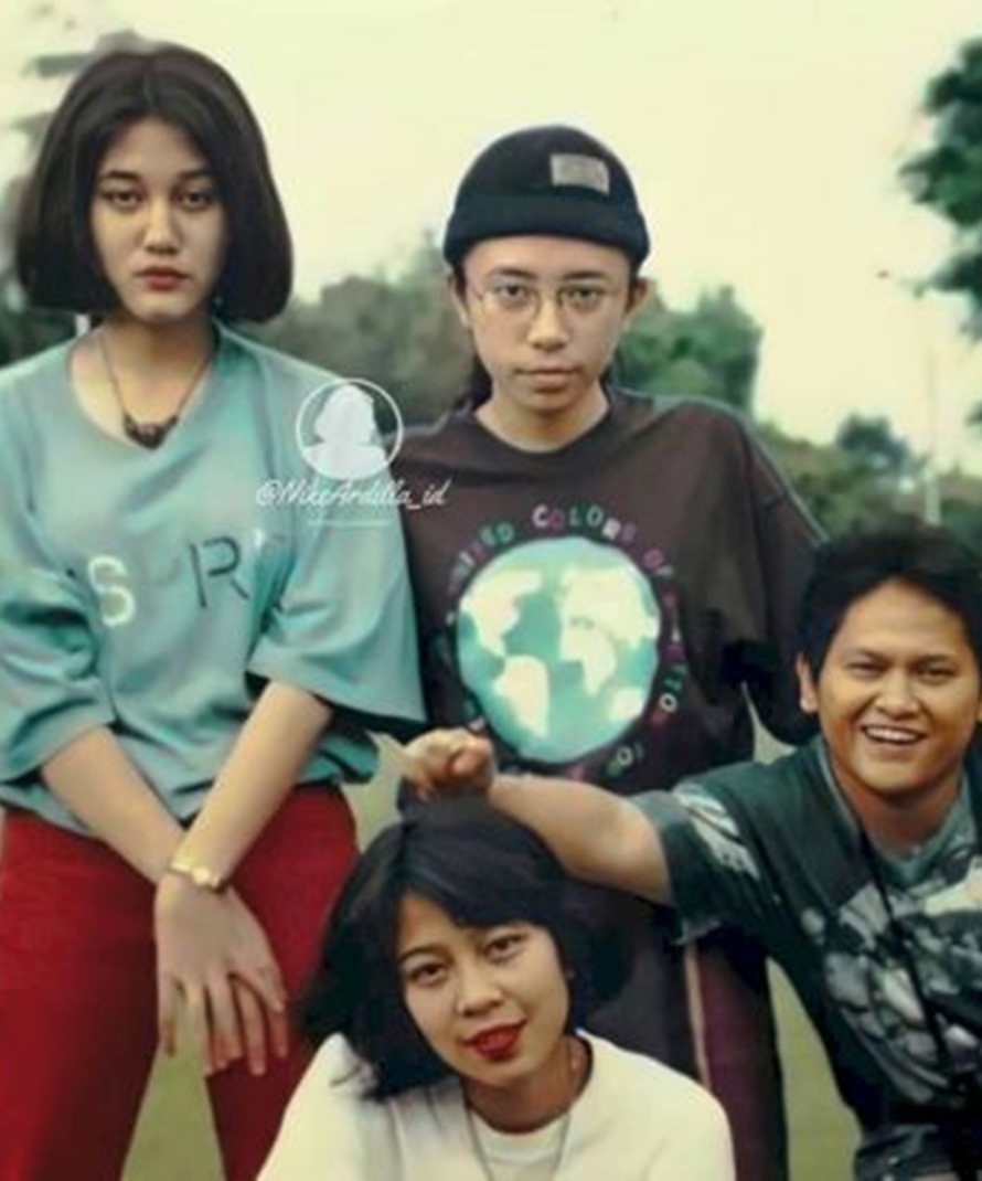  Persahabatan Nike Ardilla dan Melly Goeslaw © 2023 brilio.net