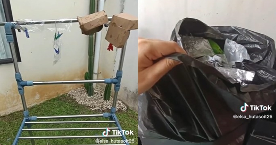 Antimainstream, aksi warganet buang sampah kemasan makanan ini ribetnya bikin melongo