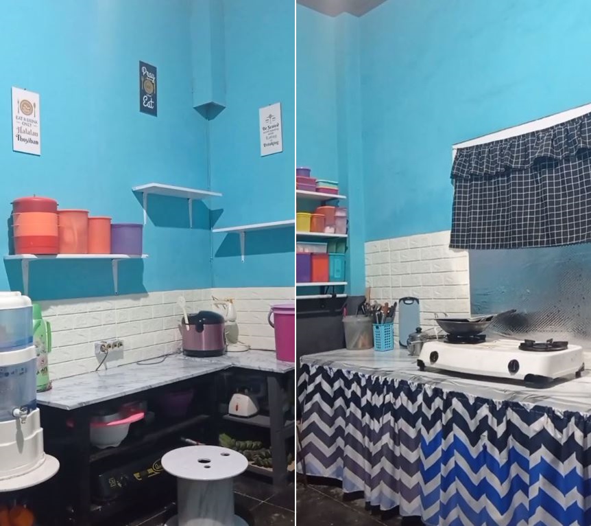 makeover dapur ibu © TikTok makeover dapur ibu © TikTok