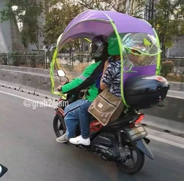 Momen kocak driver ojek online bawa kendaraan Berbagai sumber Momen kocak driver ojek online bawa kendaraan Berbagai sumber
