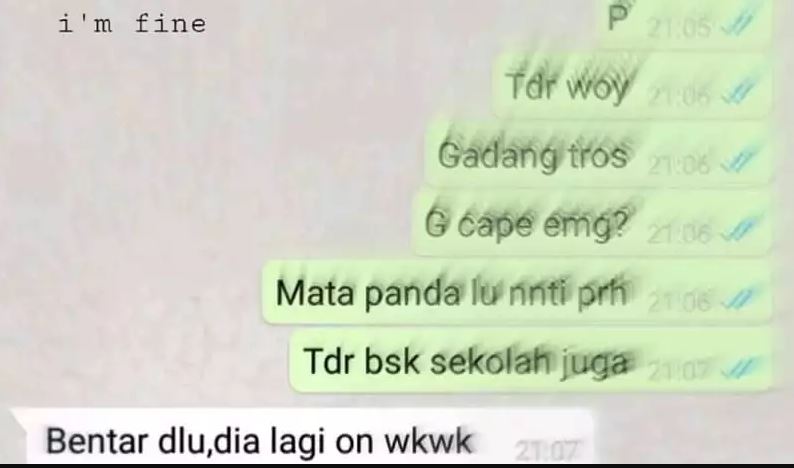 chat lucu dengan gebetan ini endingnya bikin kesal Berbagai sumber