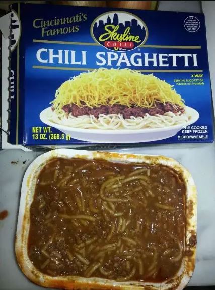 ekspektasi realita makanan instan © berbagai sumber