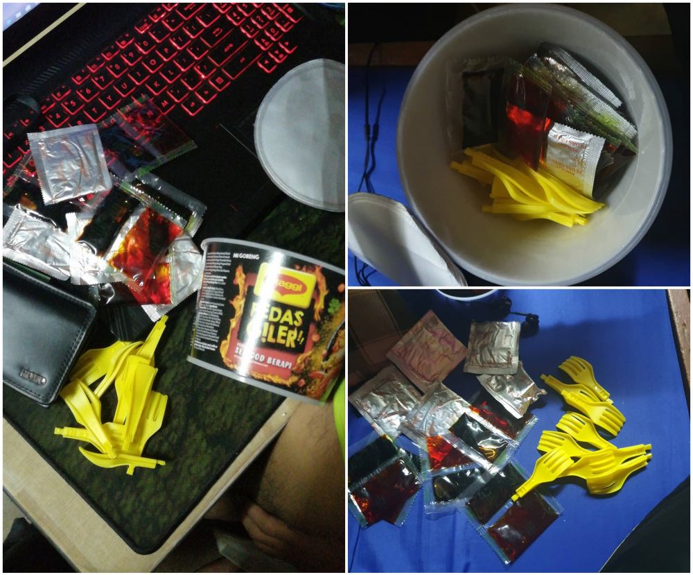 ekspektasi realita makanan instan © berbagai sumber