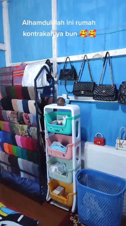 rumah triplek interior kece © TikTok