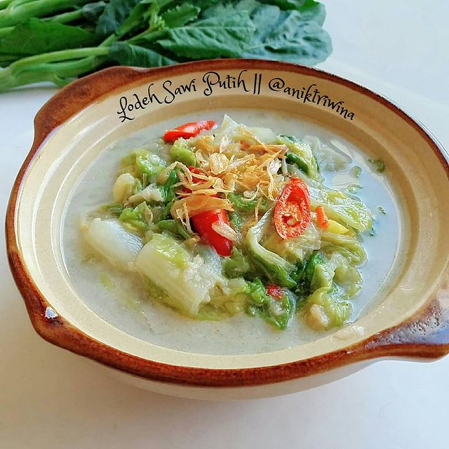 13 Resep olahan sawi putih kuah lezat, sederhana, dan menggugah selera