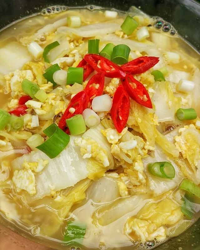 13 Resep olahan sawi putih kuah lezat, sederhana, dan menggugah selera