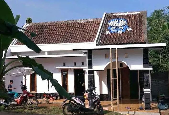 penampakan lucu di atap rumah Berbagai sumber
