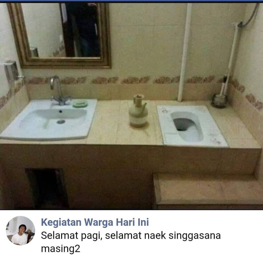 salah pasang peralatan rumah tangga © berbagai sumber