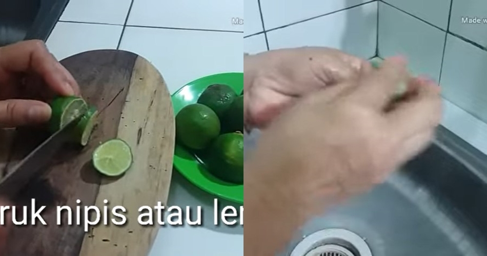 Bukan pakai sabun, ini trik menghilangkan bau bawang yang menempel di tangan