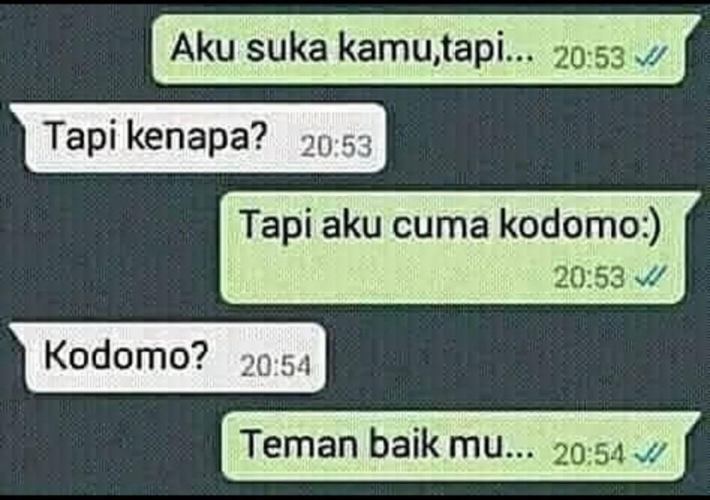 chat kocak sama gebetan ini isinya bikin nyesek abis © berbagai sumber