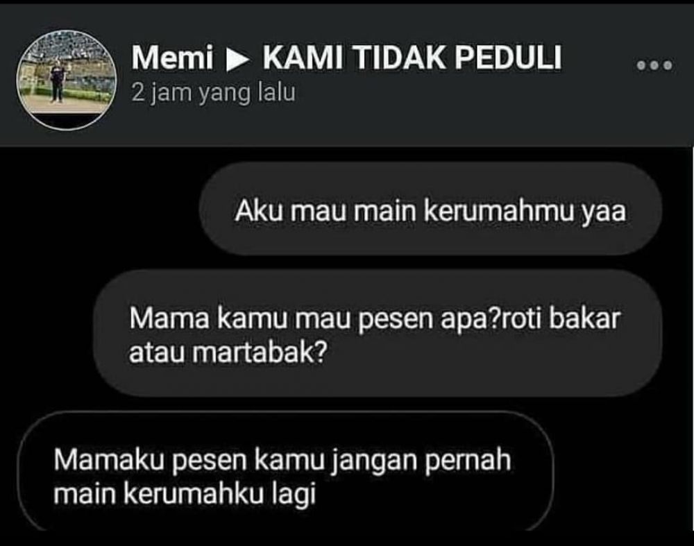 chat kocak sama gebetan ini isinya bikin nyesek abis © berbagai sumber