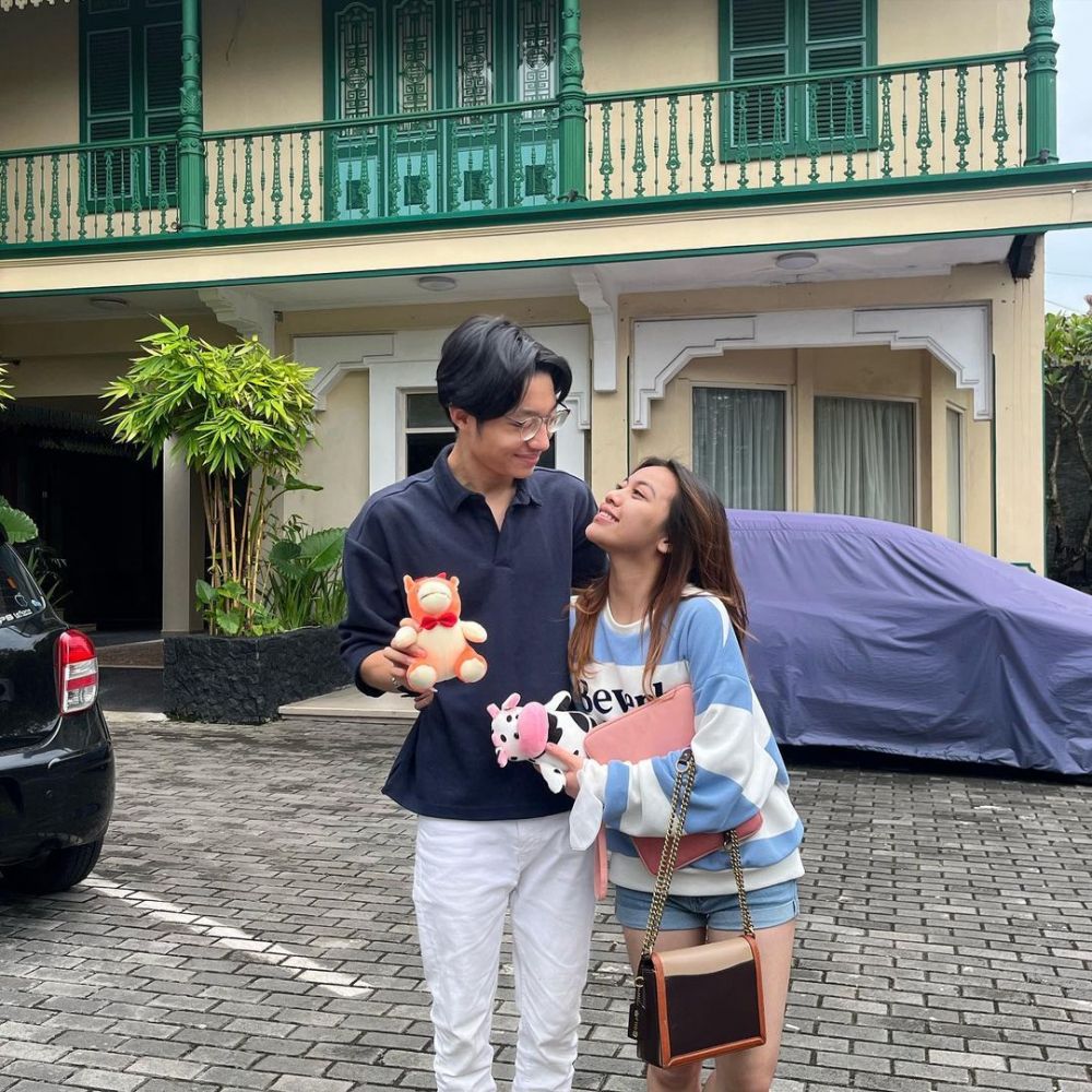 Potret mesra Keisha Alvaro dan Frislly Herlind © Instagram