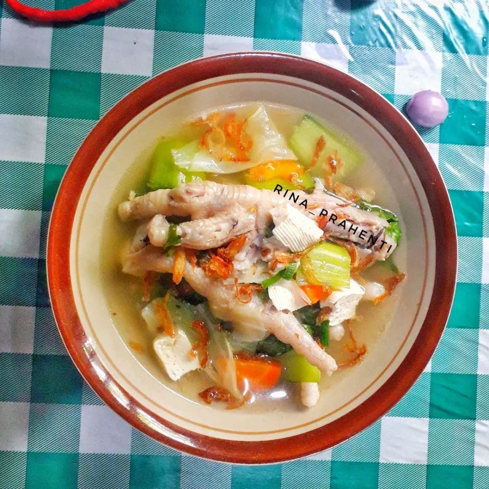 13 Resep sop ceker ayam, segar, nikmat, dan menggugah selera