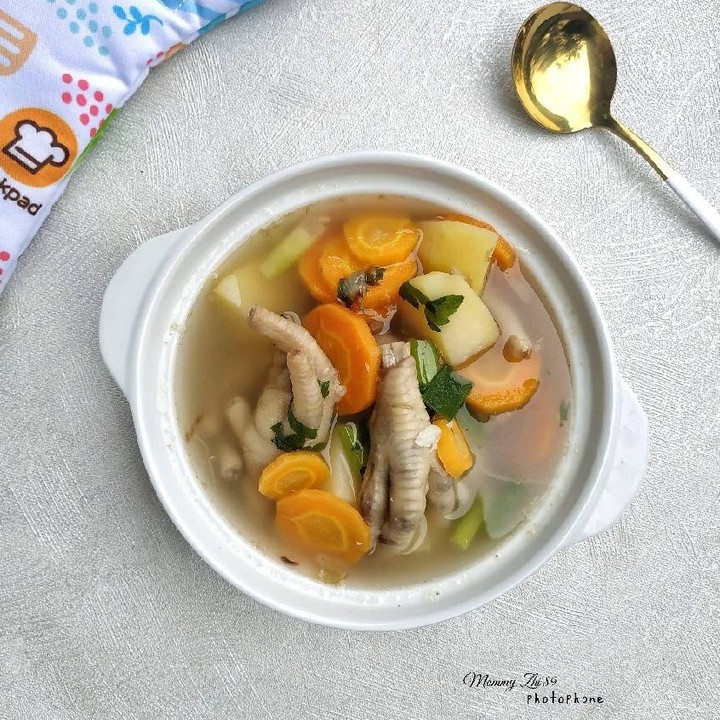 13 Resep sop ceker ayam, segar, nikmat, dan menggugah selera