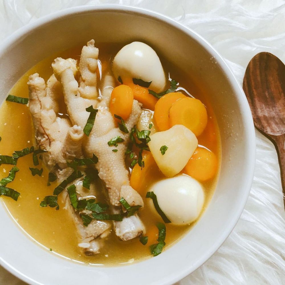 13 Resep sop ceker ayam, segar, nikmat, dan menggugah selera
