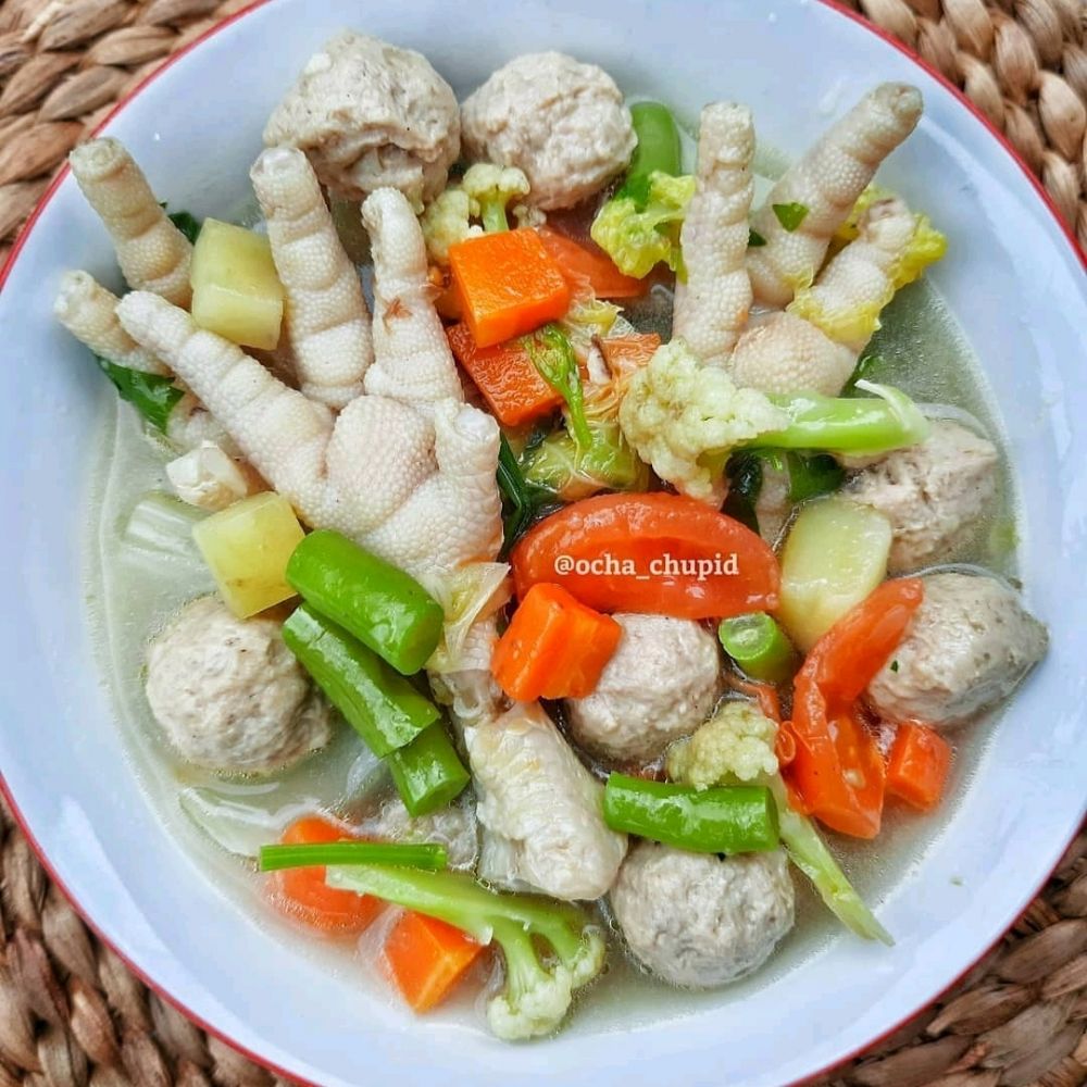 13 Resep sop ceker ayam, segar, nikmat, dan menggugah selera