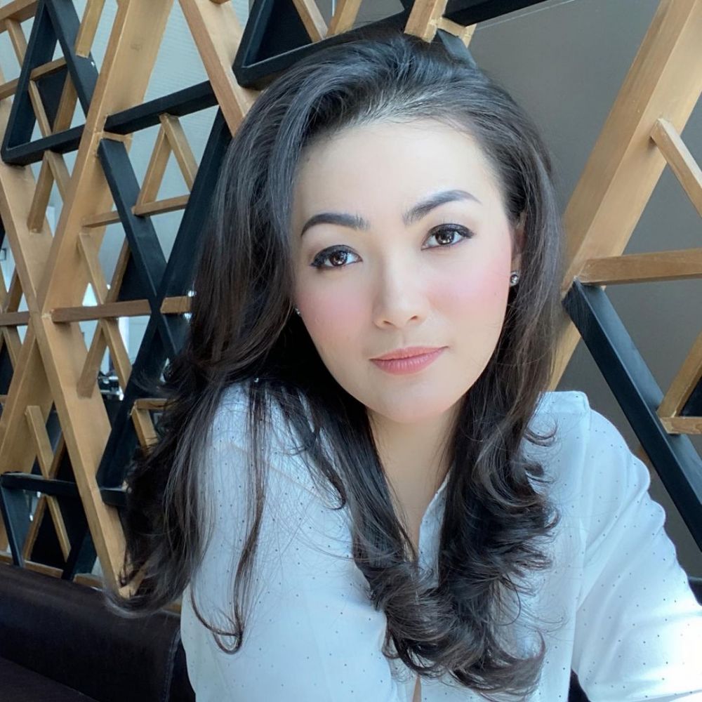 Potret keseharian Christy Jusung pemeran Sabrina di Lorong Waktu © 2023 brilio.net