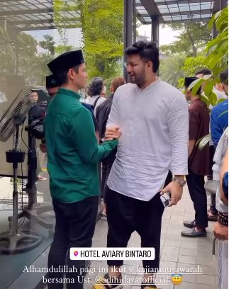 momen ammar zoni ikut kajian © berbagai sumber