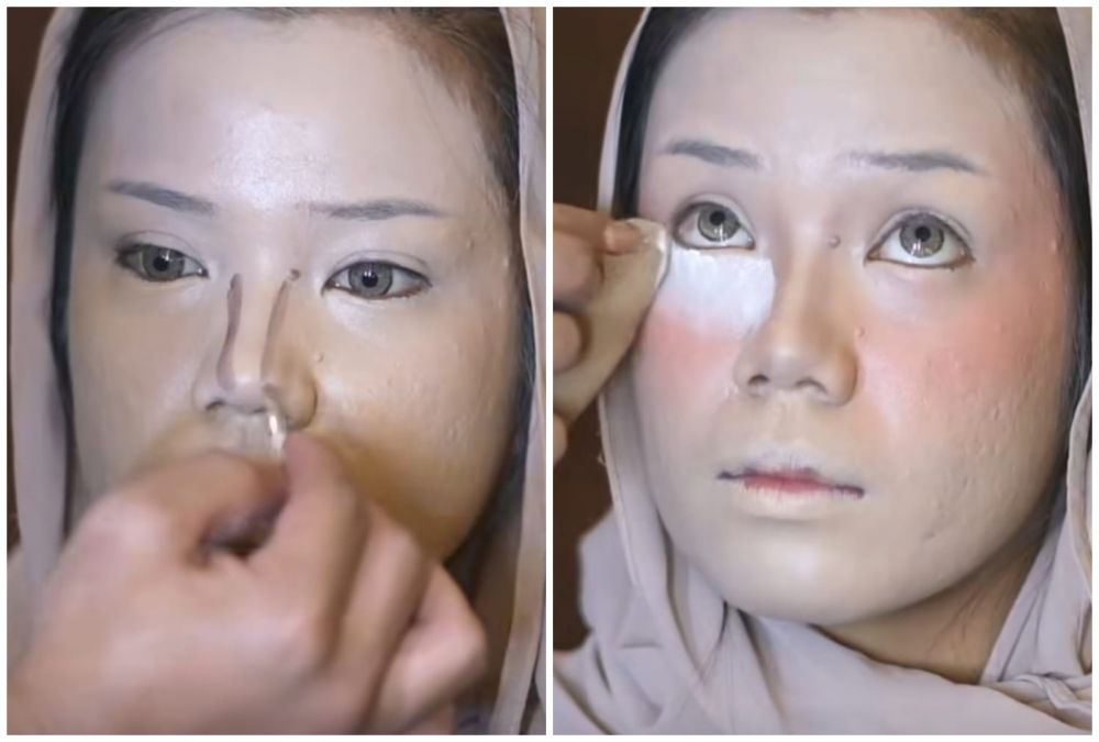 rias pengantin yang sedang break out © Tiktok