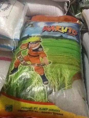 Tulisan lucu merek karung beras Berbagai sumber