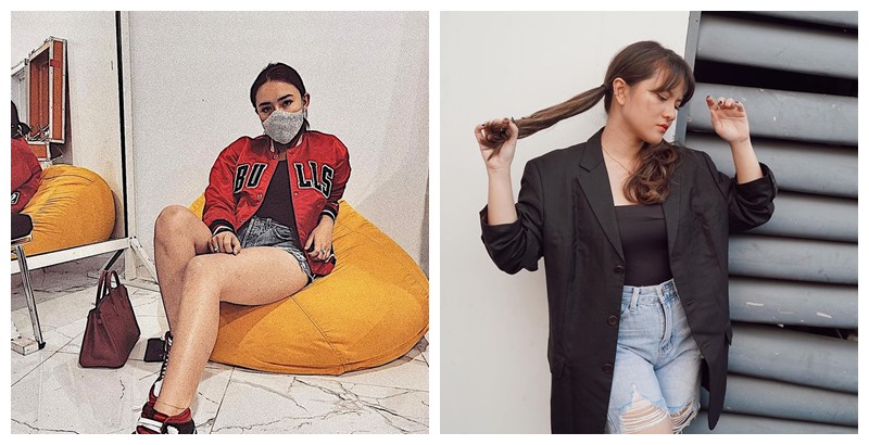 beda gaya Amanda Manopo dan Marsha Aruan © 2023 brilio.net