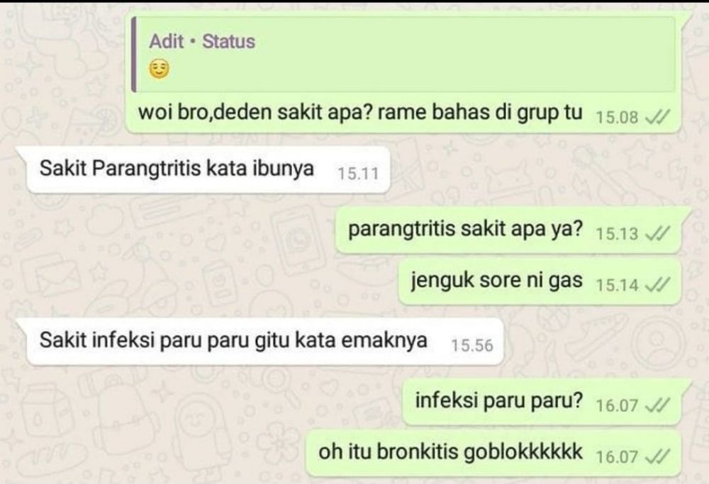 chat typo ini bisa bikin kamu ngakak dan kesal sendiri © berbagai sumber