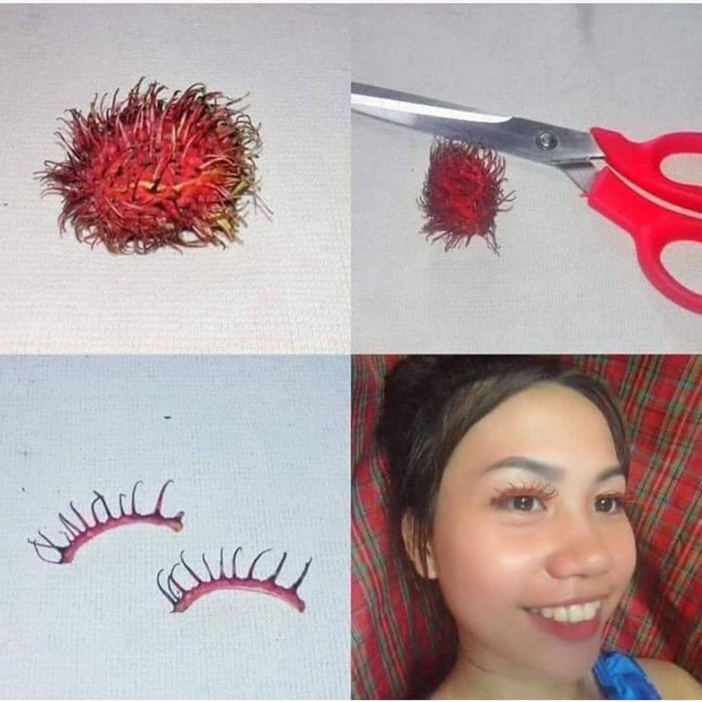 akal akalan ketika makeup © Berbagai sumber