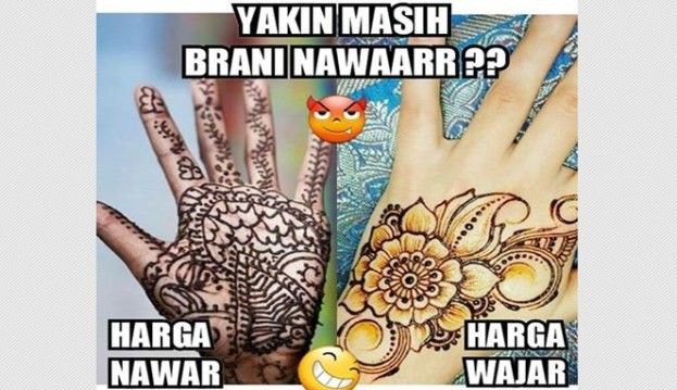 perbedaan riasan pengantin harga wajar nawar © berbagai sumber