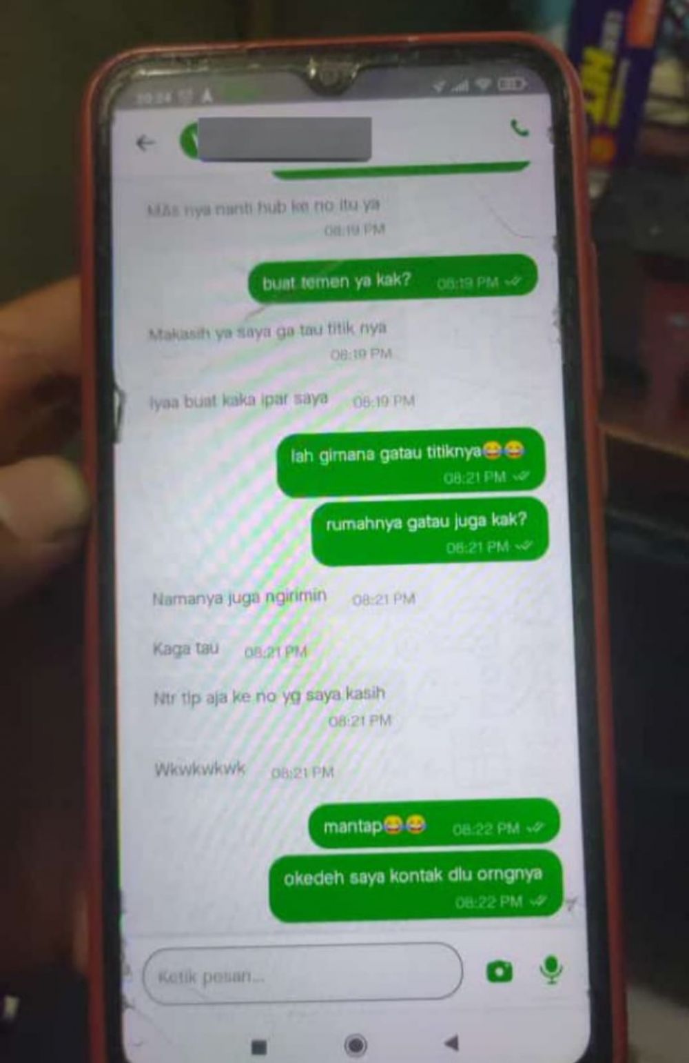 chat kocak ojek online dan customernya ini bikin suasana jadi pecah banget © berbagai sumber chat kocak ojek online dan customernya ini bikin suasana jadi pecah banget © berbagai sumber