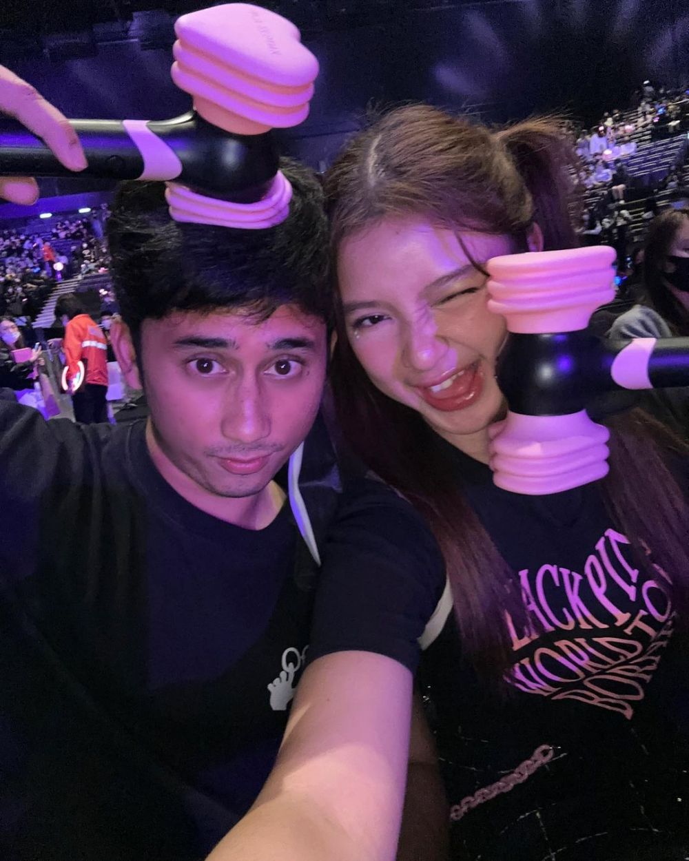 seleb nonton konser Blackpink bareng pacar © berbagai sumber