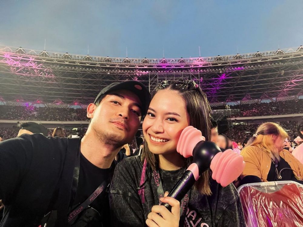 seleb nonton konser Blackpink bareng pacar © berbagai sumber