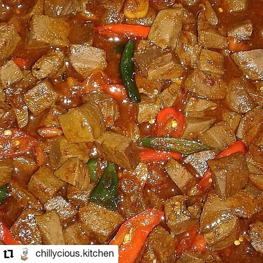 11 Resep olahan hati sapi pedas, lezat, dan bikin nagih