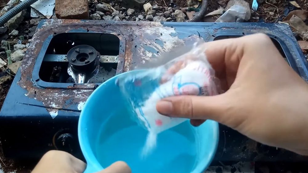 Modal Rp8.000, ini cara menghilangkan karat yang membandel di kompor lama
