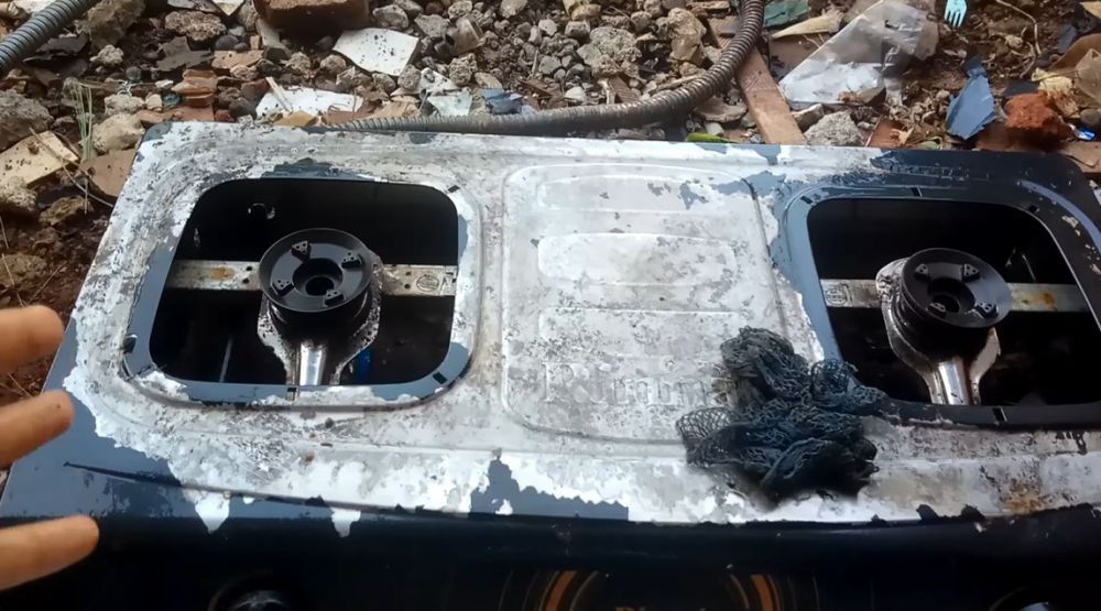 Modal Rp8.000, ini cara menghilangkan karat yang membandel di kompor lama