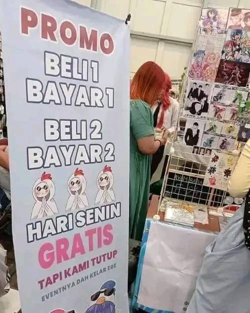 tulisan lucu promo dagangan © berbagai sumber tulisan lucu promo dagangan © berbagai sumber