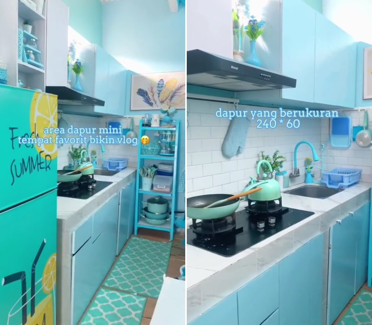 rumah batako interior keren © TikTok rumah batako interior keren © TikTok