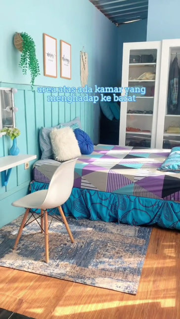 rumah batako interior keren © TikTok rumah batako interior keren © TikTok