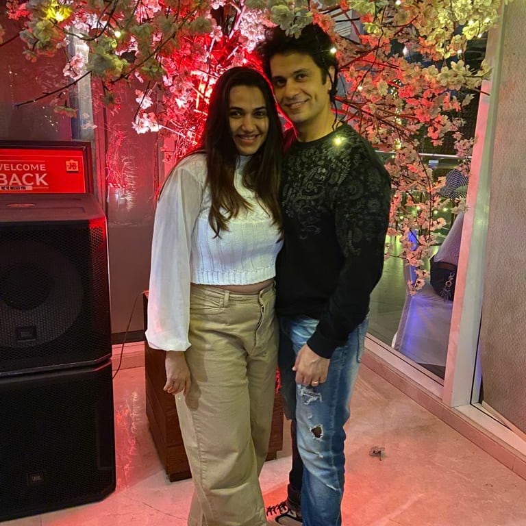 potret mesra pemeran Bajirao di sinetron Nakusha © berbagai sumber