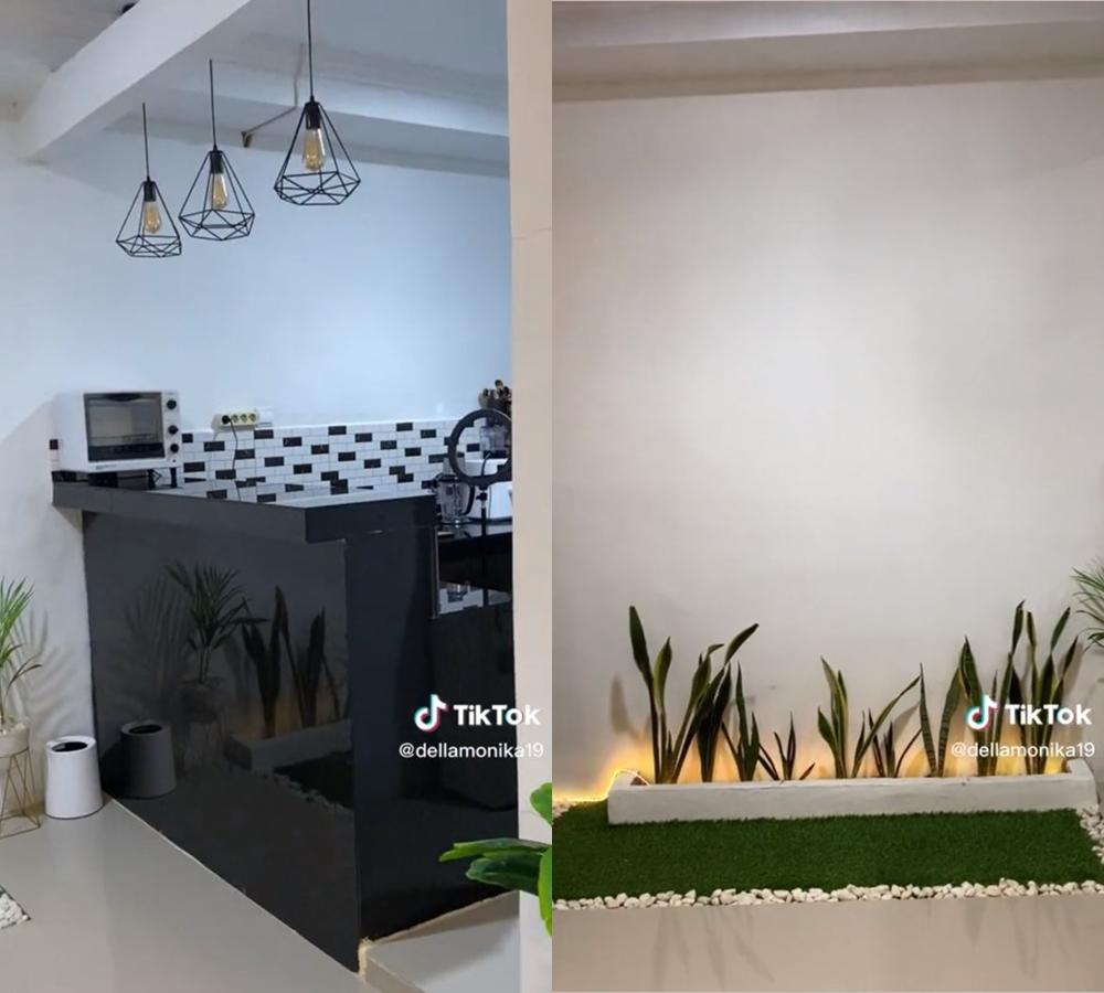 makeover rumah subsidi jadi ala pinterest © TikTok/@dellamonika19 makeover rumah subsidi jadi ala pinterest © TikTok/@dellamonika19