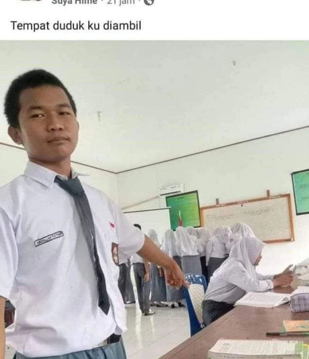 11 tingkah lucu siswa di sekolah ini bikin rindu masa lalu © Instagram