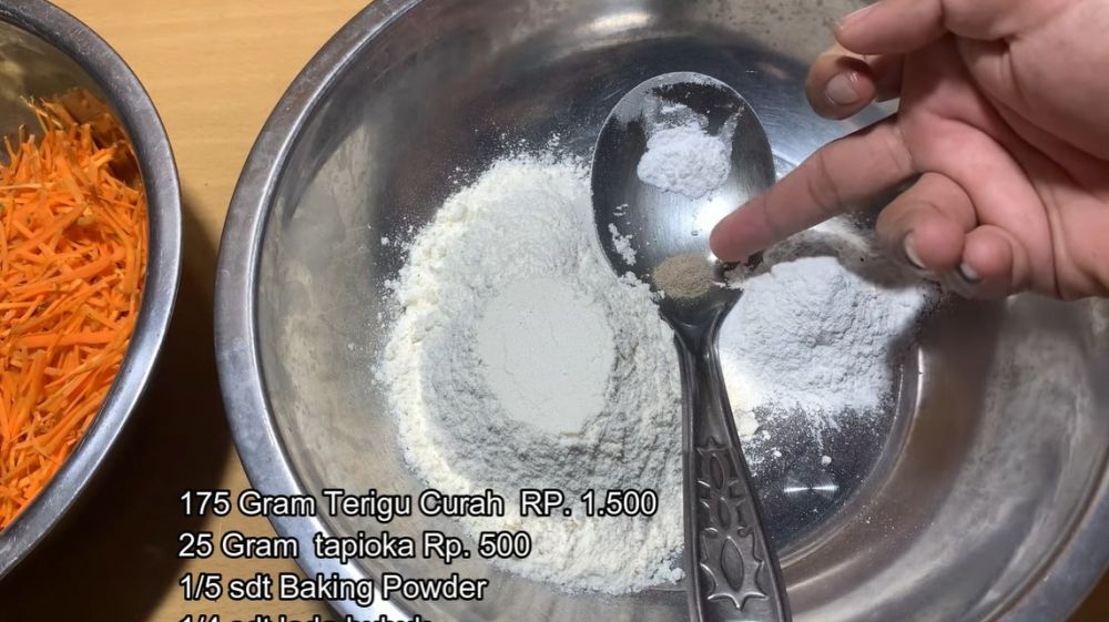 Trik membuat adonan pelapis tahu isi, makin renyah tahan lama dan tak menyerap banyak minyak