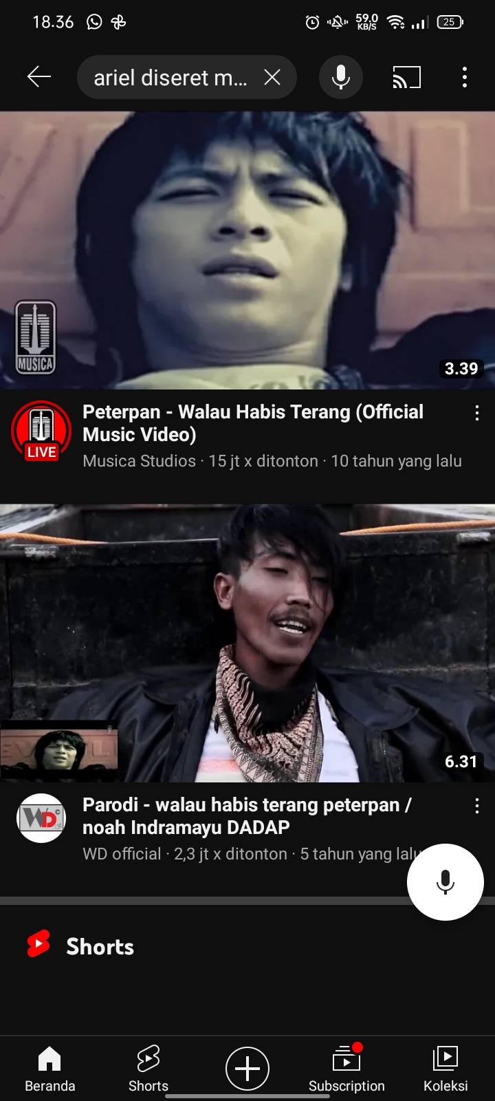 keyword kocak cari lagu YouTube © berbagai sumber
