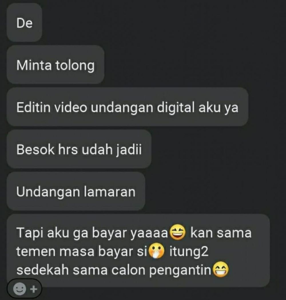 11 chat lucu transaksi antara pembeli dan penjual ini bikin geregetan © Instagram