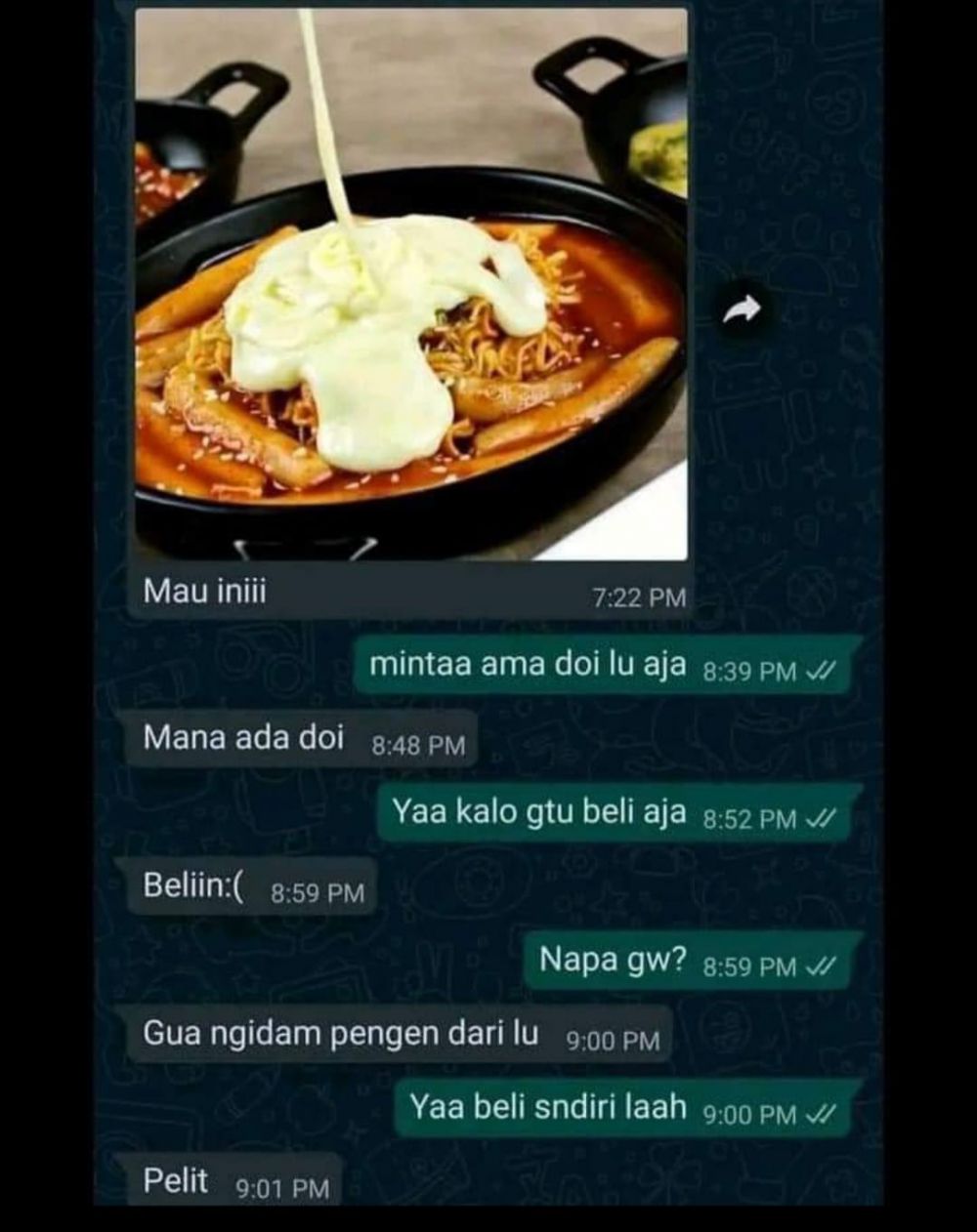 Endingnya plot twist, 11 chat lucu minta tolong ini kocak abis © berbagai sumber
