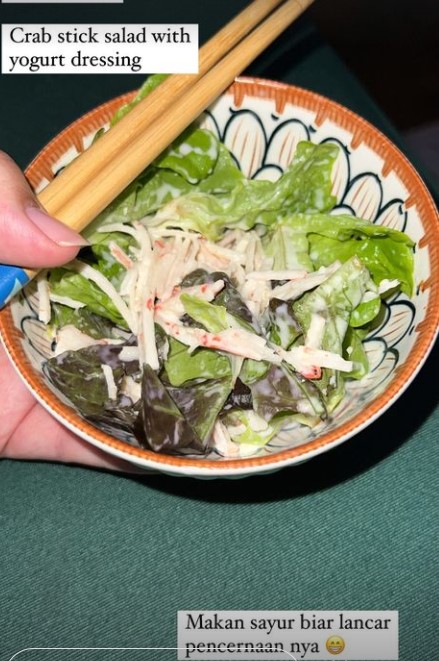 10 Menu diet Danvy Rukmana putri Annisa Trihapsari, bantu pangkas bobot 6 kg dalam 3 minggu