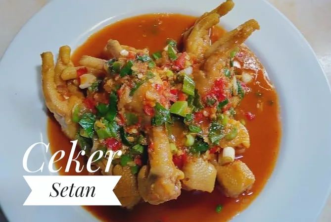 11 Resep olahan ceker ayam berkuah pedas, segar, dan bumbunya meresap sempurna