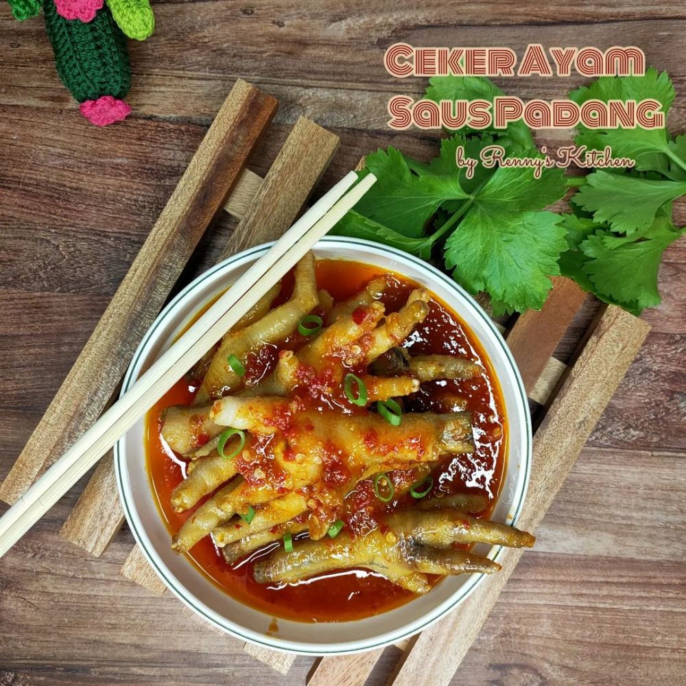 11 Resep olahan ceker ayam berkuah pedas, segar, dan bumbunya meresap sempurna