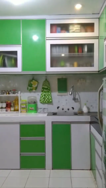 transformasi dapur kusam © Instagram