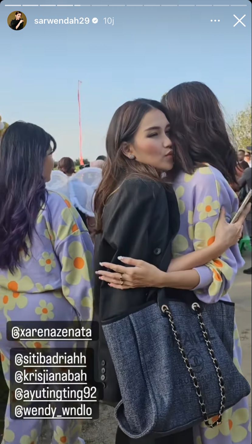 ayu ting ting ultah sibad © instagram